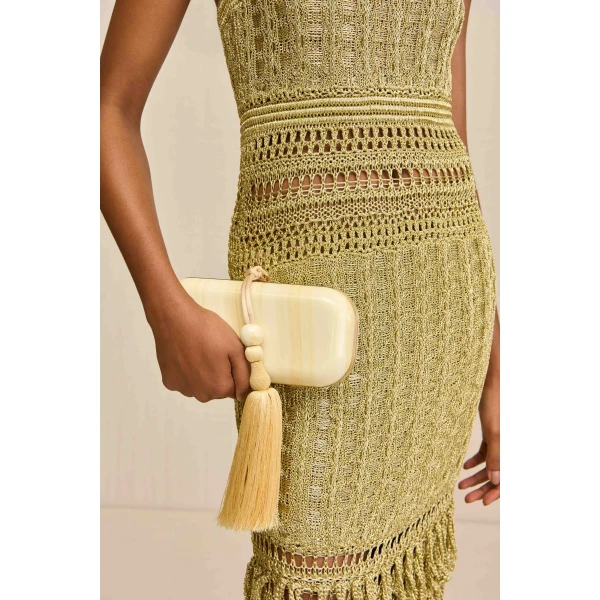 Cult Gaia Yasmin Clutch, view 2