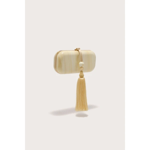 Cult Gaia Yasmin Clutch, view 3