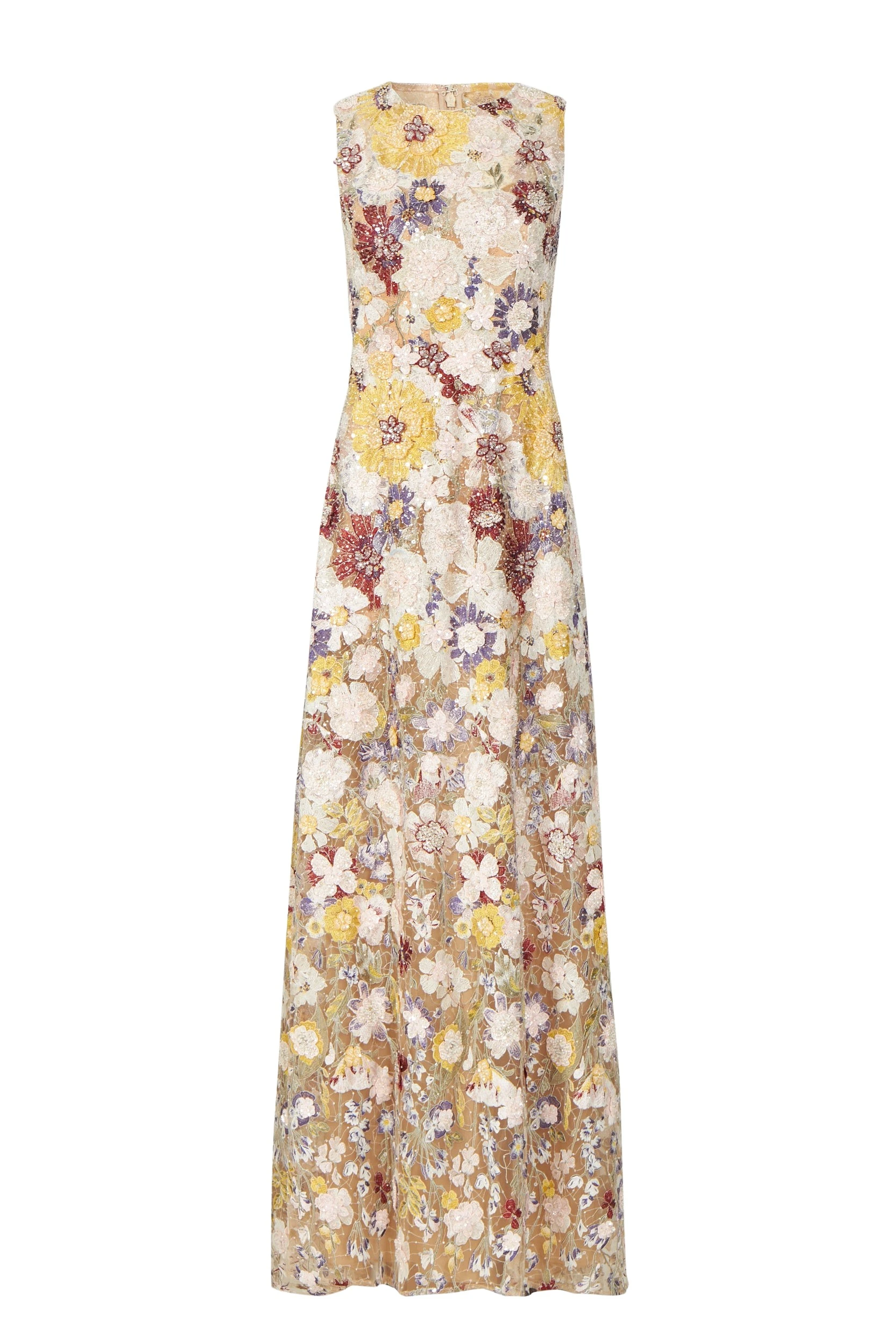 Daphna-Embroidered-Gown-Costarellos-Dresses83270_nobg Costarellos Dresses - Romantic Greek Lace - Shop at Coveti