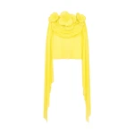 David Koma 3D Lace Flower Mesh Mini Skirt
