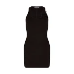 David Koma Lace Rose Embroidered Tank Mini Dress