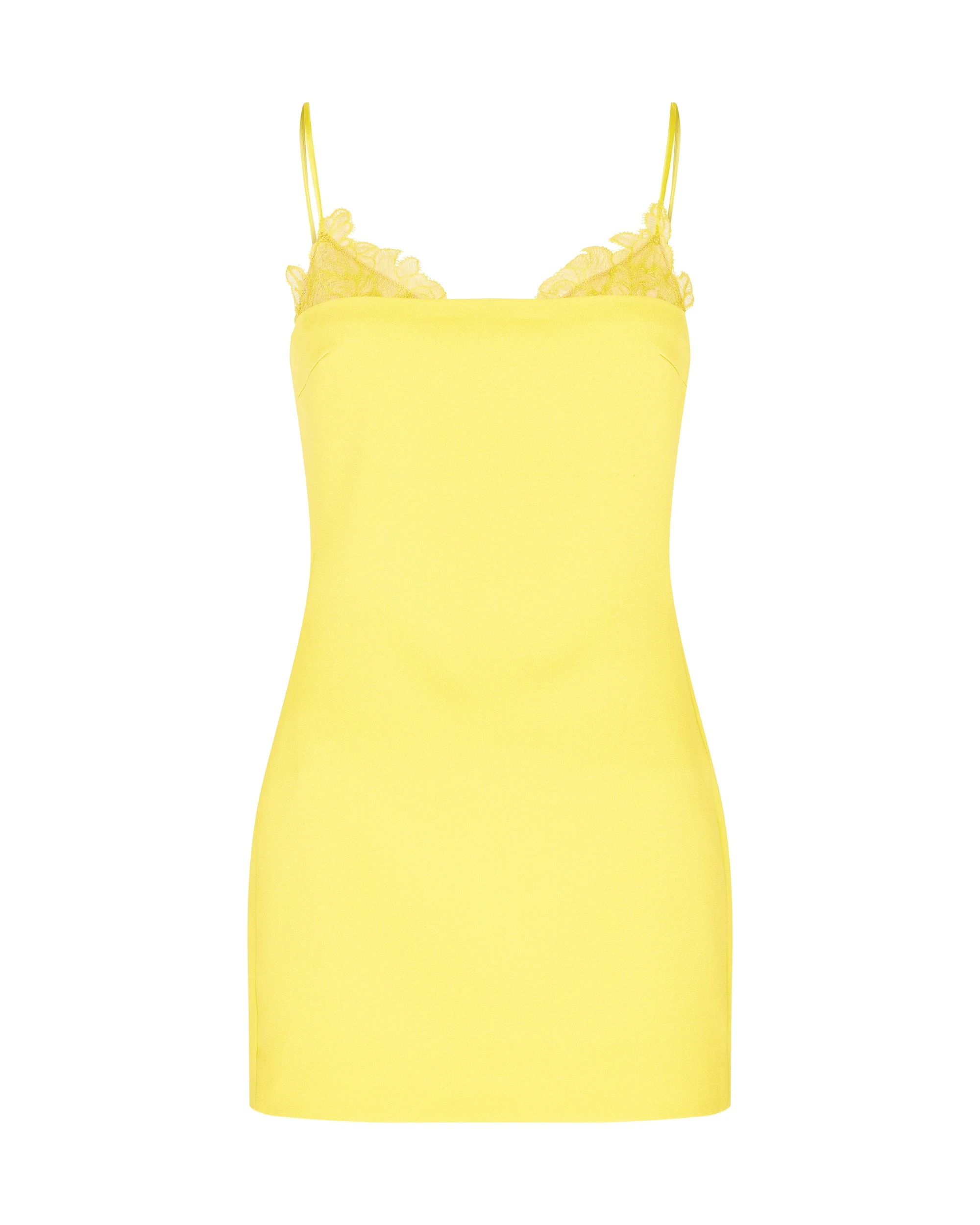 David Koma Lace Trim Detail Mini Dress David Koma Lace Trim Detail Mini Dress