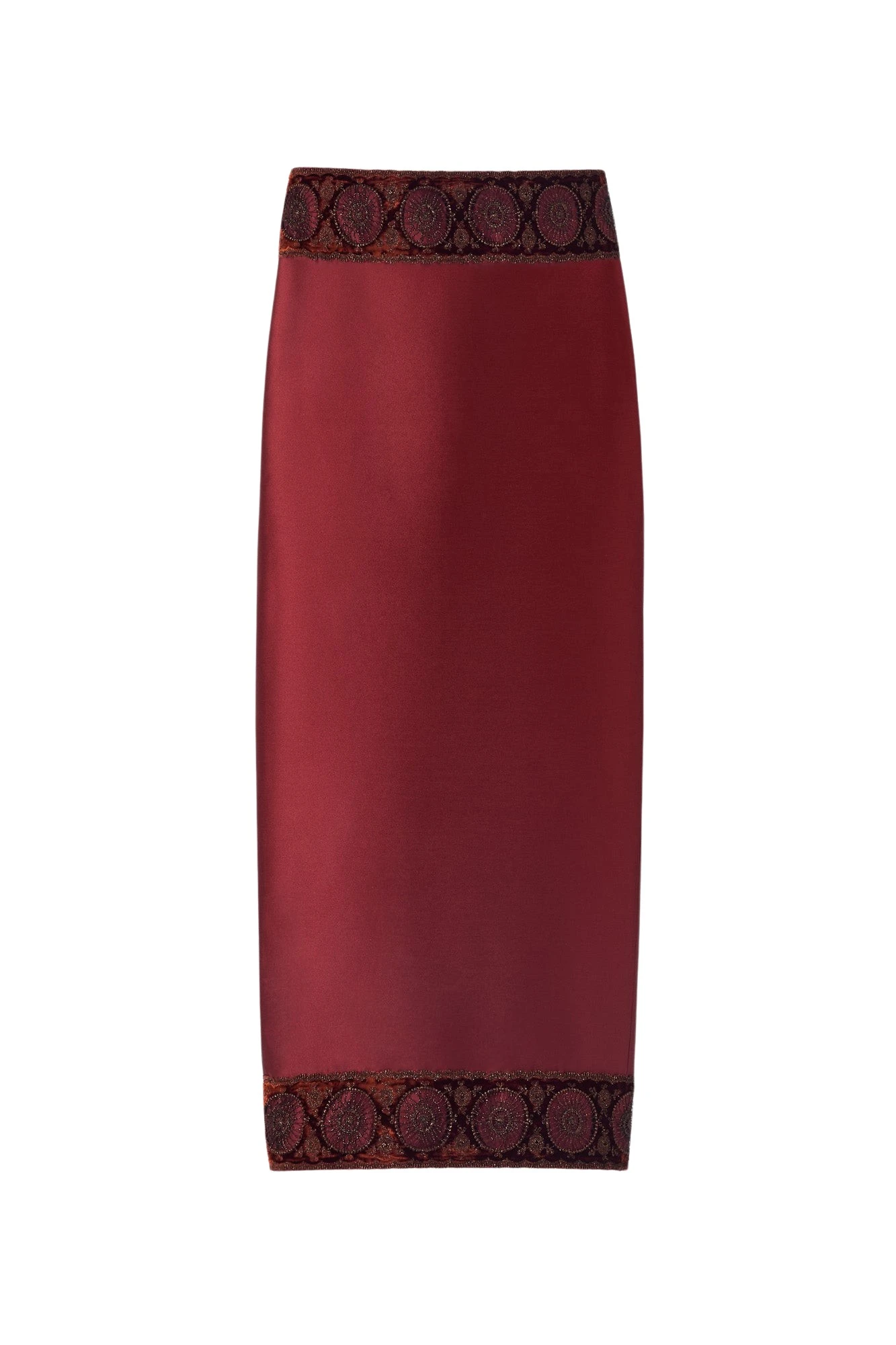 Destree-Burgundy-midi-skirt-with-embroidered-details34790_nobg Destree Burgundy midi skirt with embroidered details - Destree - Graphic Parisian Fashion - Shop at Coveti