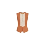 Destree Camel sleeveless top - Destree - Graphic Parisian Fashion - Shop at Coveti