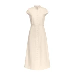 Destree Denim ecru amoako summer dress - Destree - Graphic Parisian Fashion - Shop at Coveti