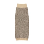 Destree Textured knit midi skirt in merino wool - Destree - Graphic Parisian Fashion - Shop at Coveti