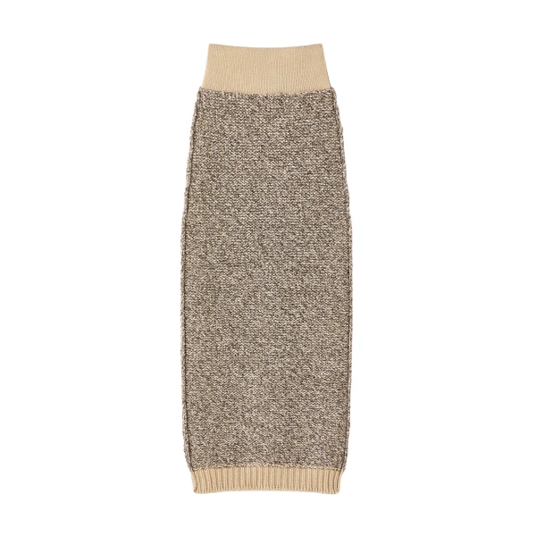 Destree Textured knit midi skirt in merino wool - Destree - Graphic Parisian Fashion - Shop at Coveti