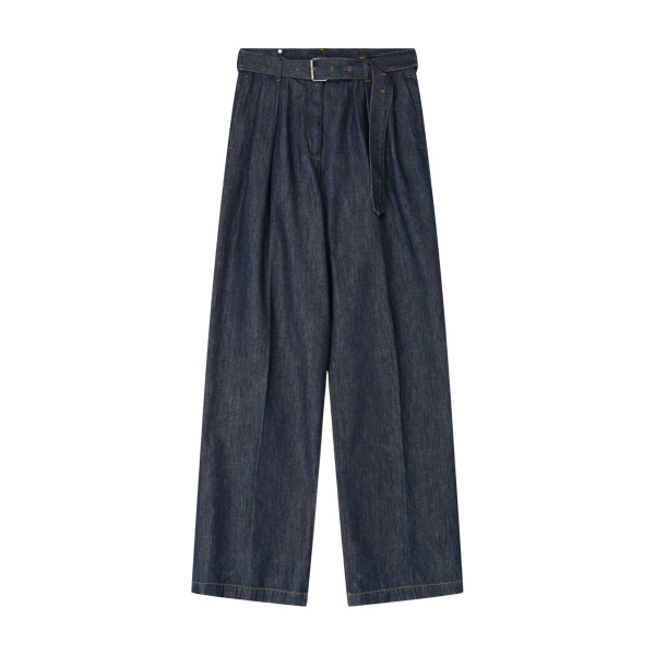Dries Van Noten Belted Denim Pants