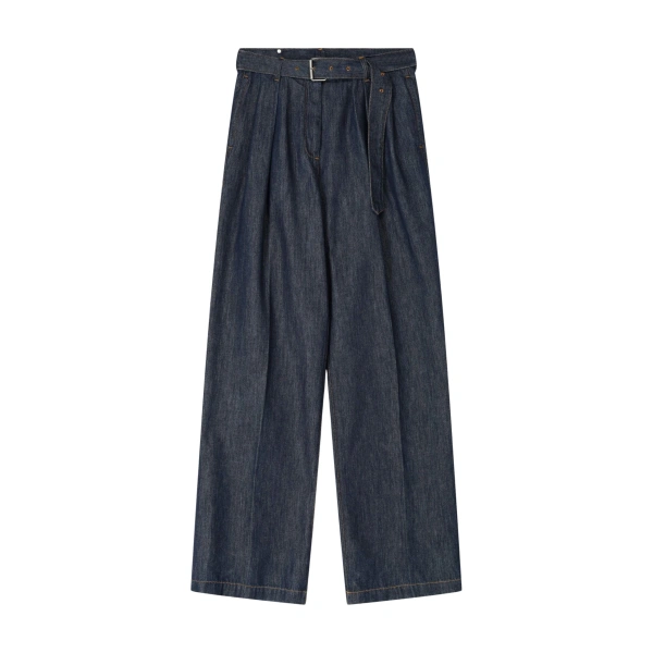 Dries Van Noten Belted Denim Pants