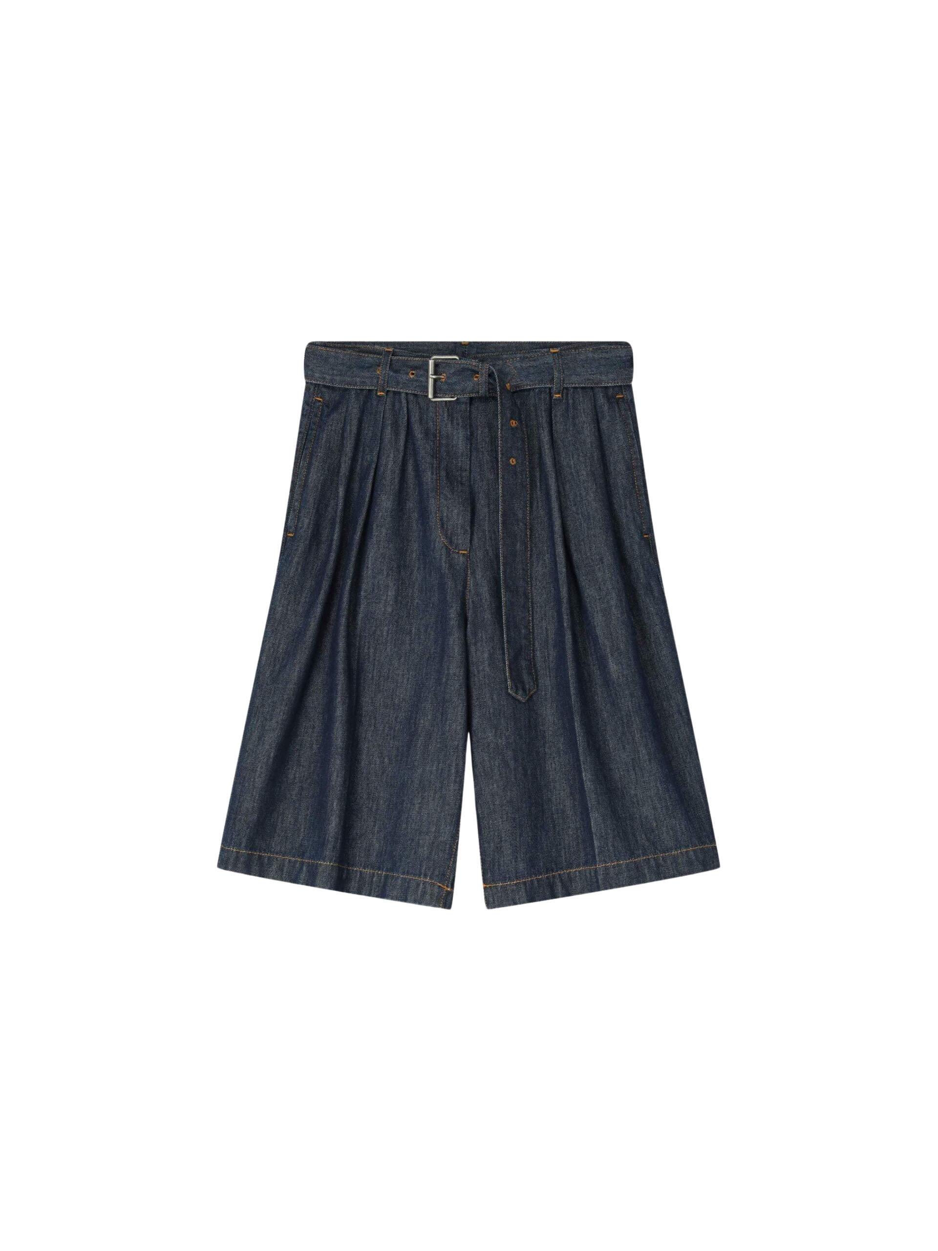 Dries-Van-Noten-Belted-Denim-Shorts-scaled74194_nobg Dries Van Noten Belted Denim Shorts - Dries Van Noten Shorts - Belgian Fashion Design - Shop at Coveti