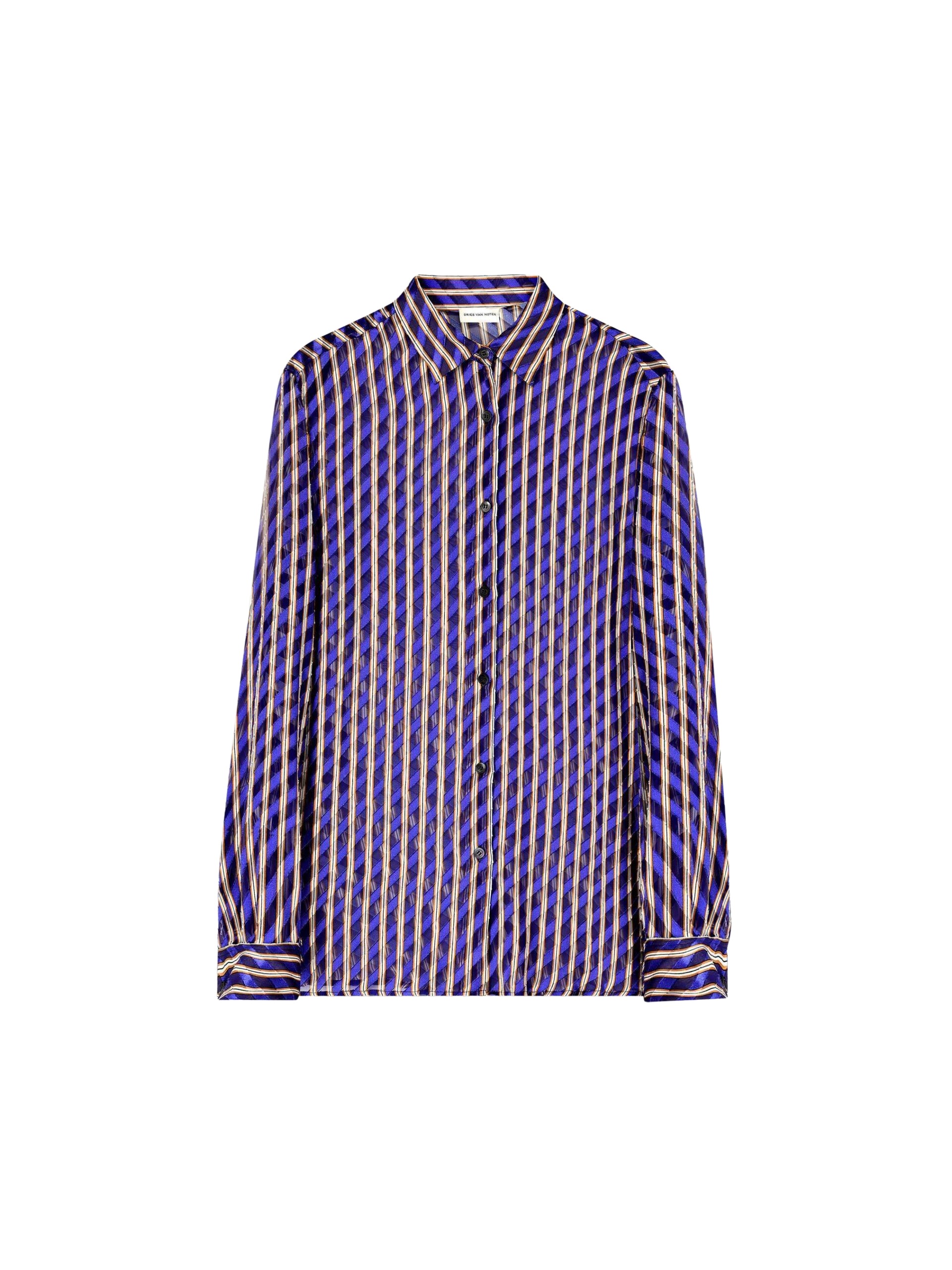 Dries-Van-Noten-Devore-Shirt-scaled24822_nobg Dries Van Noten Devoré Shirt - Dries Van Noten Tops - Belgian Fashion Design - Shop at Coveti