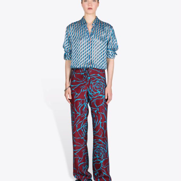 Dries Van Noten Elasticated Pants - Dries Van Noten Pants - Belgian Fashion Design - Shop at Coveti