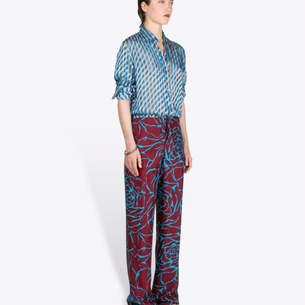 Dries Van Noten Elasticated Pants - Dries Van Noten Pants - Belgian Fashion Design - Shop at Coveti