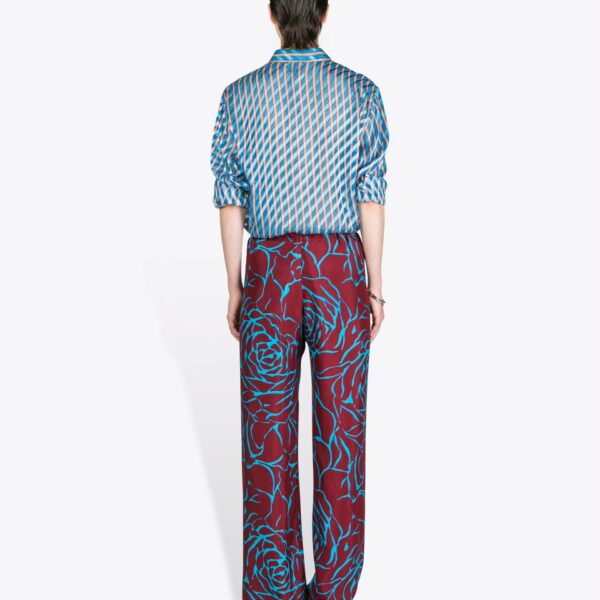 Dries Van Noten Elasticated Pants - Dries Van Noten Pants - Belgian Fashion Design - Shop at Coveti