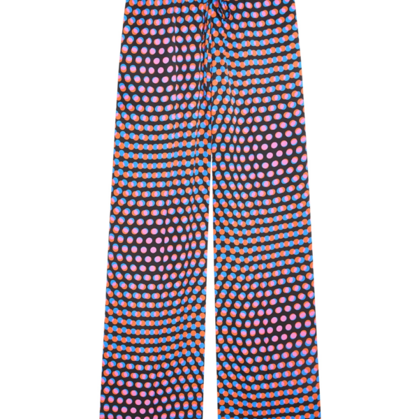 Dries Van Noten Elasticated Silk Pants - Dries Van Noten Pants - Belgian Fashion Design - Shop at Coveti