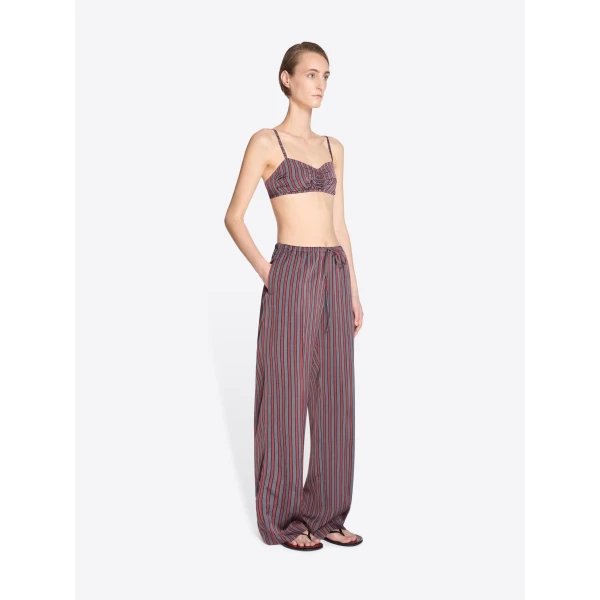 Dries Van Noten Elasticated Viscose Silk Pants, view 3