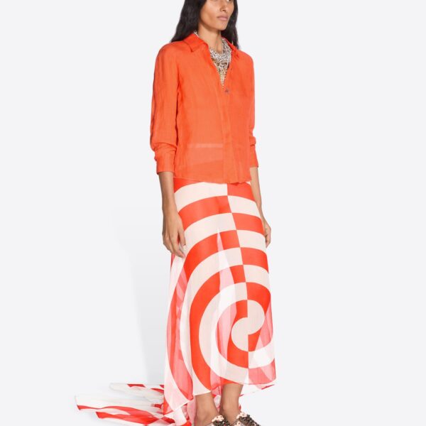 Dries Van Noten Fitted Mini Shirt - Dries Van Noten Tops - Belgian Fashion Design - Shop at Coveti