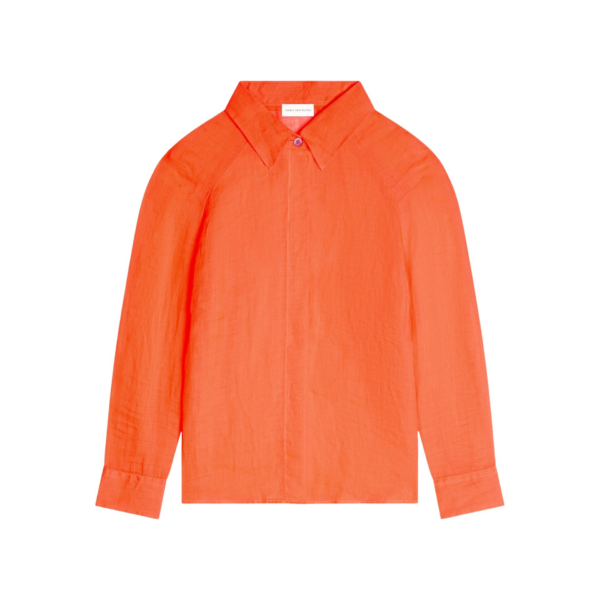 Dries Van Noten Fitted Mini Shirt - Dries Van Noten Tops - Belgian Fashion Design - Shop at Coveti