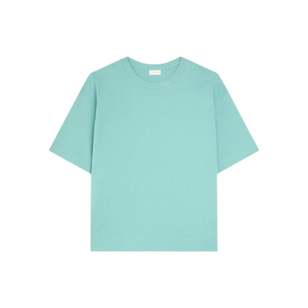 Dries Van Noten Loose Cotton Tee - Dries Van Noten Tops - Belgian Fashion Design - Shop at Coveti