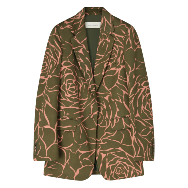 Dries Van Noten Loose Fit Blazer - Dries Van Noten Jackets - Belgian Fashion Design - Shop at Coveti