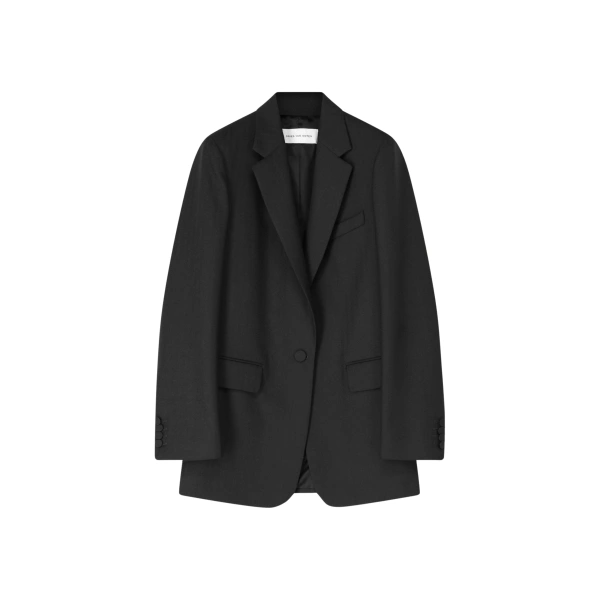 Loose Fit Wool Blazer