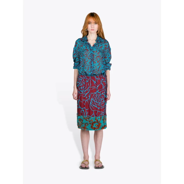 Dries Van Noten Loose Viscose Shirt, view 2