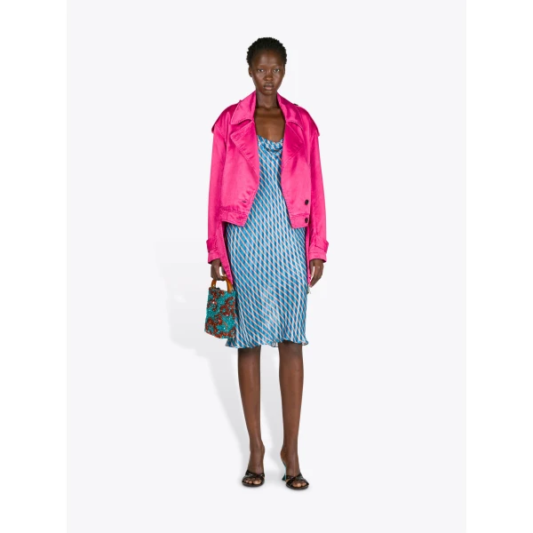Dries Van Noten Overdyed Biker Jacket, view 2