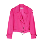 Dries Van Noten Overdyed Biker Jacket - Dries Van Noten Jackets - Belgian Fashion Design - Shop at Coveti