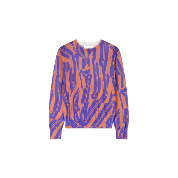 Dries Van Noten Printed Cotton Sweater