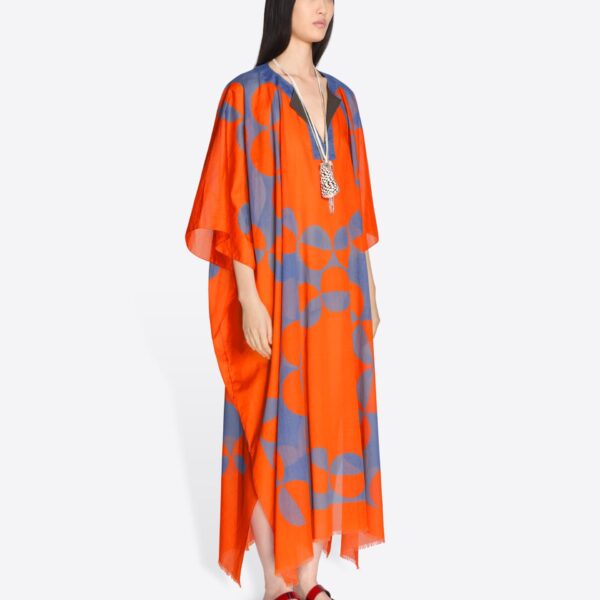 Dries Van Noten Printed Kaftan - Dries Van Noten Dresses - Belgian Fashion Design - Shop at Coveti