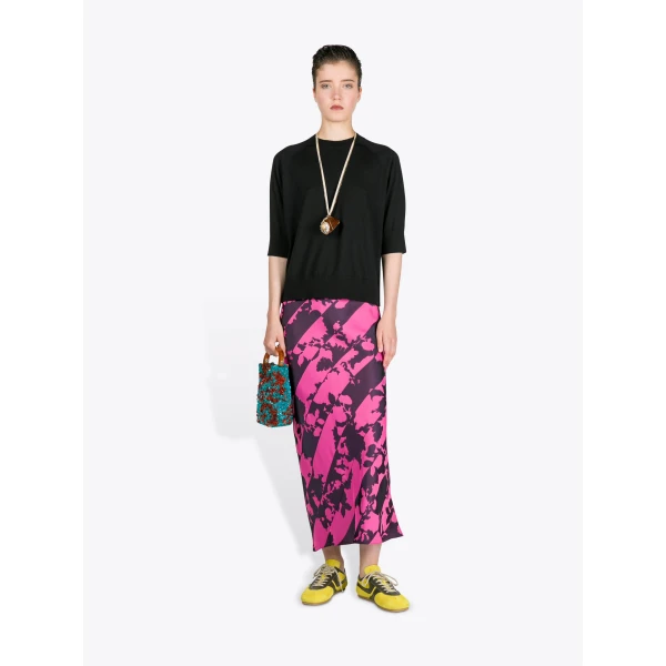 Dries Van Noten Printed Midi Skirt, view 2