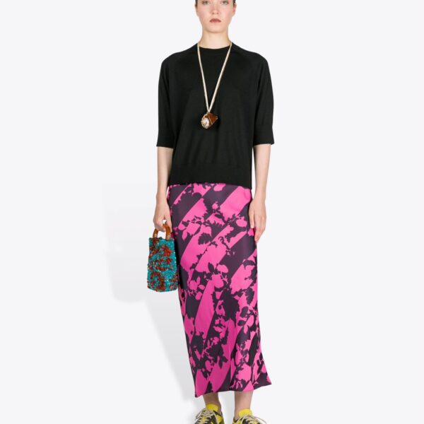 Dries Van Noten Printed Midi Skirt - Dries Van Noten Skirts - Belgian Fashion Design - Shop at Coveti