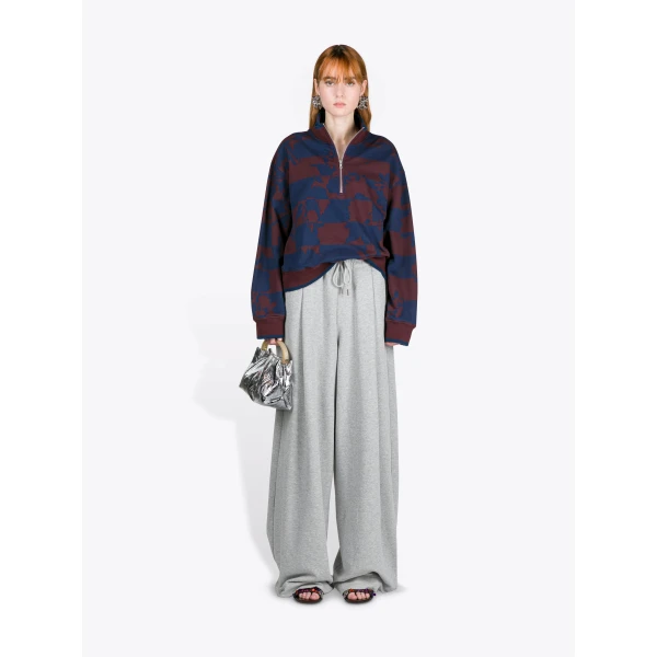 Dries Van Noten Printed Zipped Sweatshirt Knit, view 2
