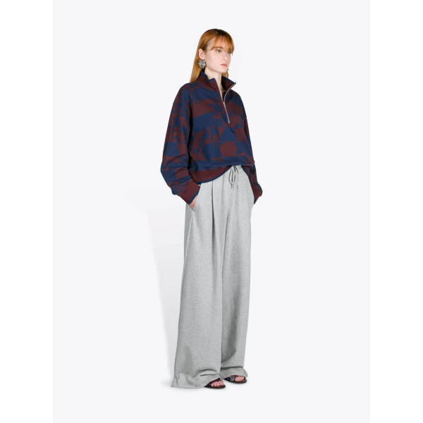 Dries Van Noten Printed Zipped Sweatshirt Knit, view 3