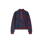 Dries Van Noten Printed Zipped Sweatshirt - Dries Van Noten Tops - Belgian Fashion Design - Shop at Coveti