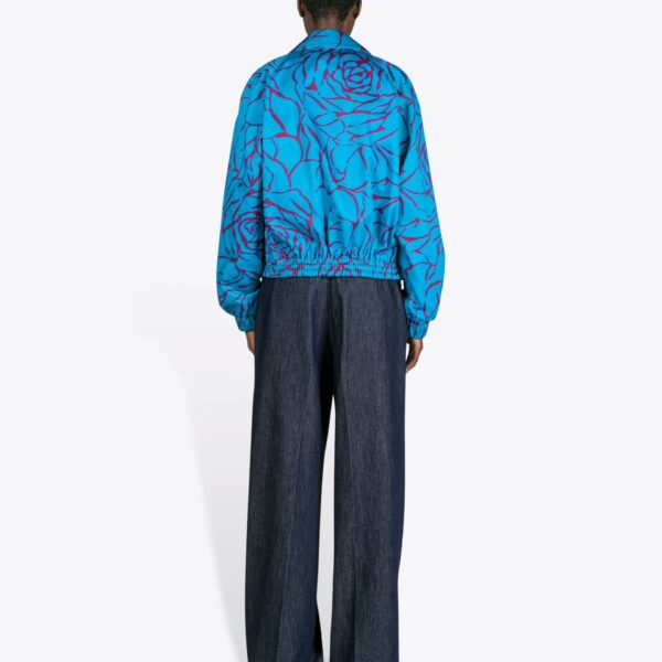 Dries Van Noten Reversible Cotton Blouson - Dries Van Noten Tops - Belgian Fashion Design - Shop at Coveti