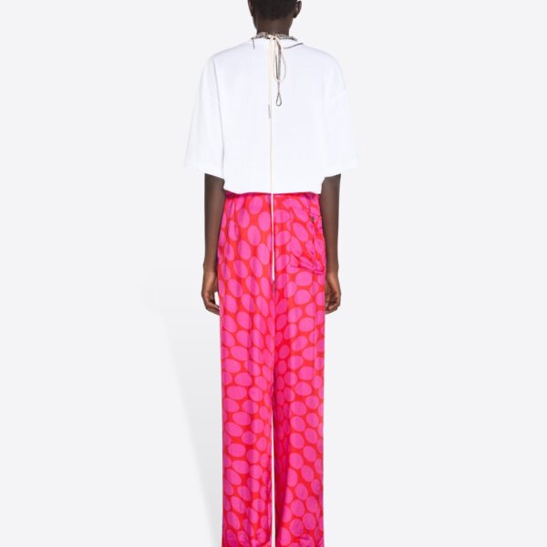 Dries Van Noten Wide Pleated Pants - Dries Van Noten Pants - Belgian Fashion Design - Shop at Coveti