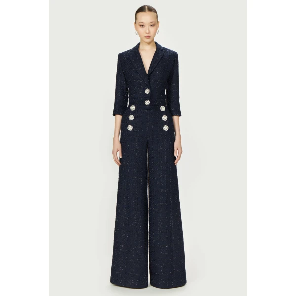 Costarellos Jumpsuit - Romantic Greek Lace - Shop at Coveti
