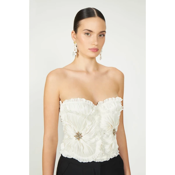 Costarellos Tops - Romantic Greek Lace - Shop at Coveti