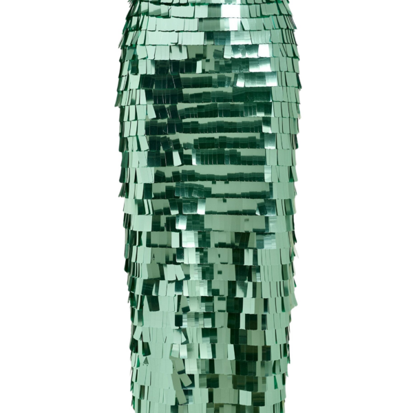 Essentiel Antwerp Green pencil skirt with sequin embellishments - Essentiel Antwerp Skirts - Colorful Belgian Design - Shop at Coveti