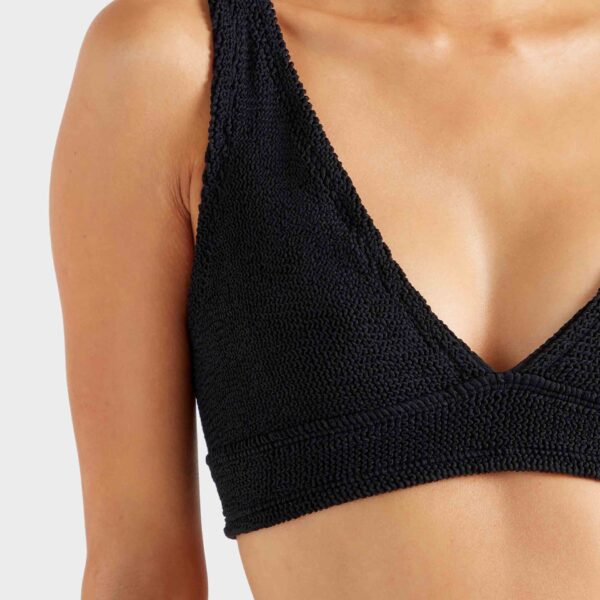 Black - Hunza G Crinkle Swimwear - One Size - Shop at Coveti