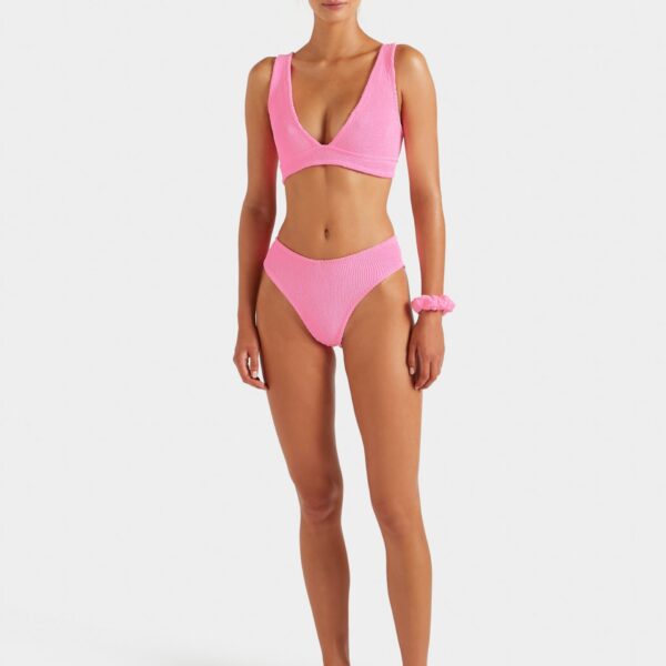 Bubblegum - Hunza G Crinkle Swimwear - One Size - Shop at Coveti