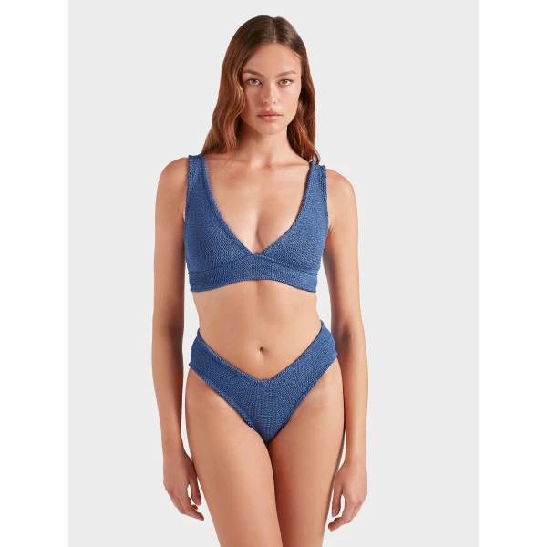 Hunza G Angel Bikini
Metallic Denim, view 2