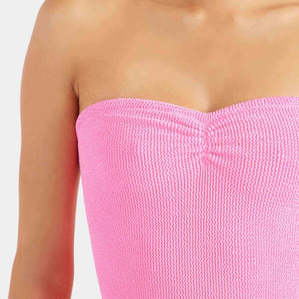 Bubblegum - Hunza G Crinkle Swimwear - One Size - Shop at Coveti