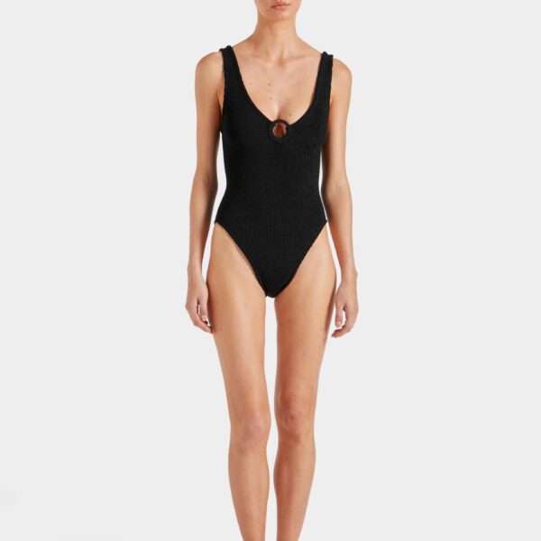 Hunza G Celine Swim With Tonal Hoops