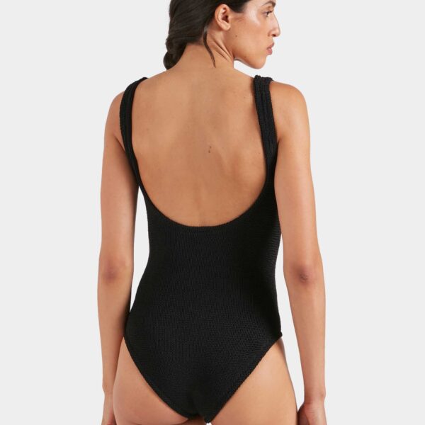 Hunza G Coverage Celine Swim With Tonal Hoops