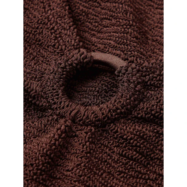 Hunza G Coverage Celine Swim With Tonal Hoops
Metallic Chocolate, view 7