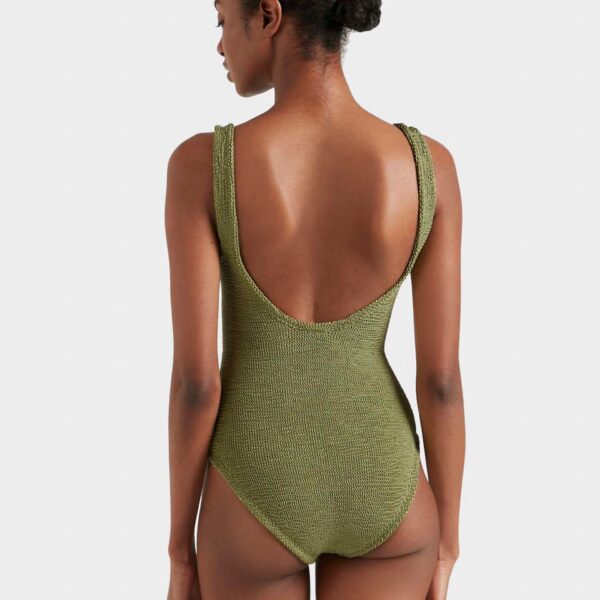 Hunza G Coverage Celine Swim With Tonal Hoops