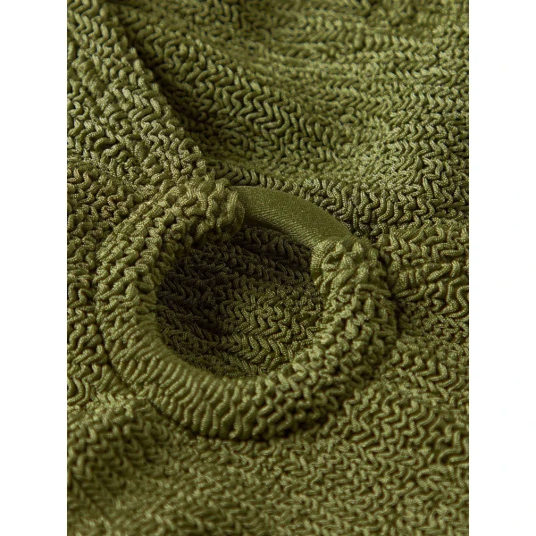 Hunza G Coverage Celine Swim With Tonal Hoops
Metallic Moss, view 7