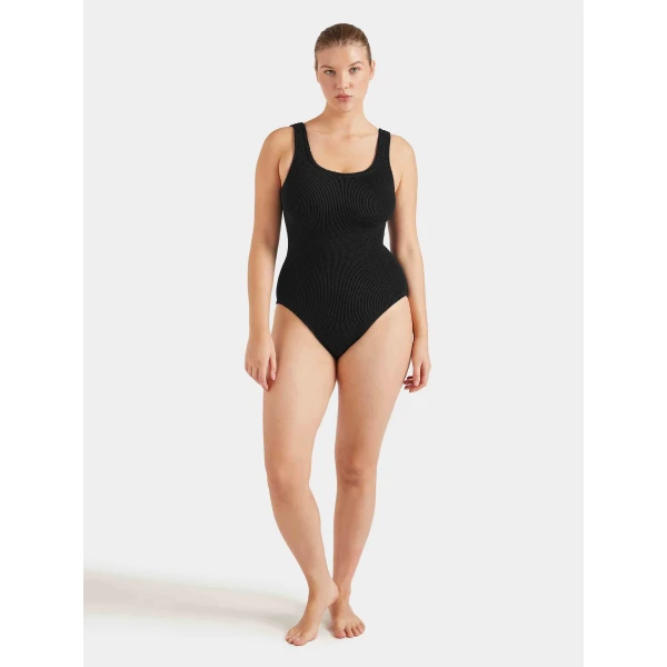 Hunza G Coverage Square Neck Swim
Black, view 6